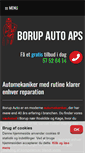 Mobile Screenshot of borupauto.dk